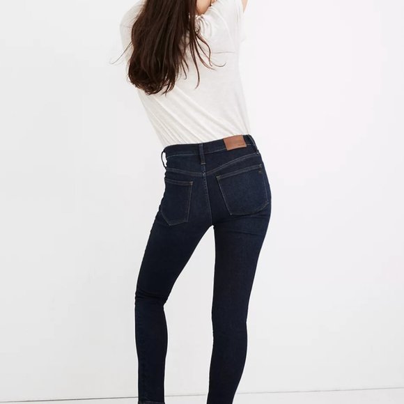 Madewell Orland Wash Mid-Rise Skinny Jean - Picture 2 of 2